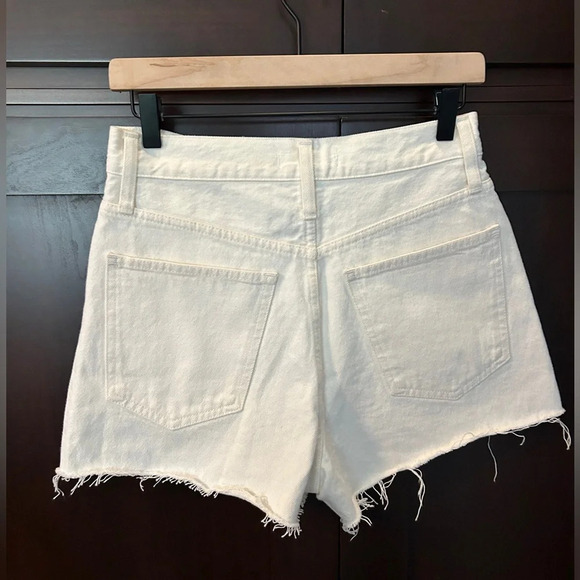 Madewell The Momjean Shorts- Tile White NWT 26 - Picture 4 of 7